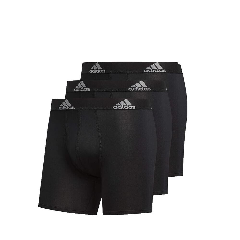 NEW Adidas Performance Men‎ Stretch Cotton Boxer Brief 3 Pack 3XL